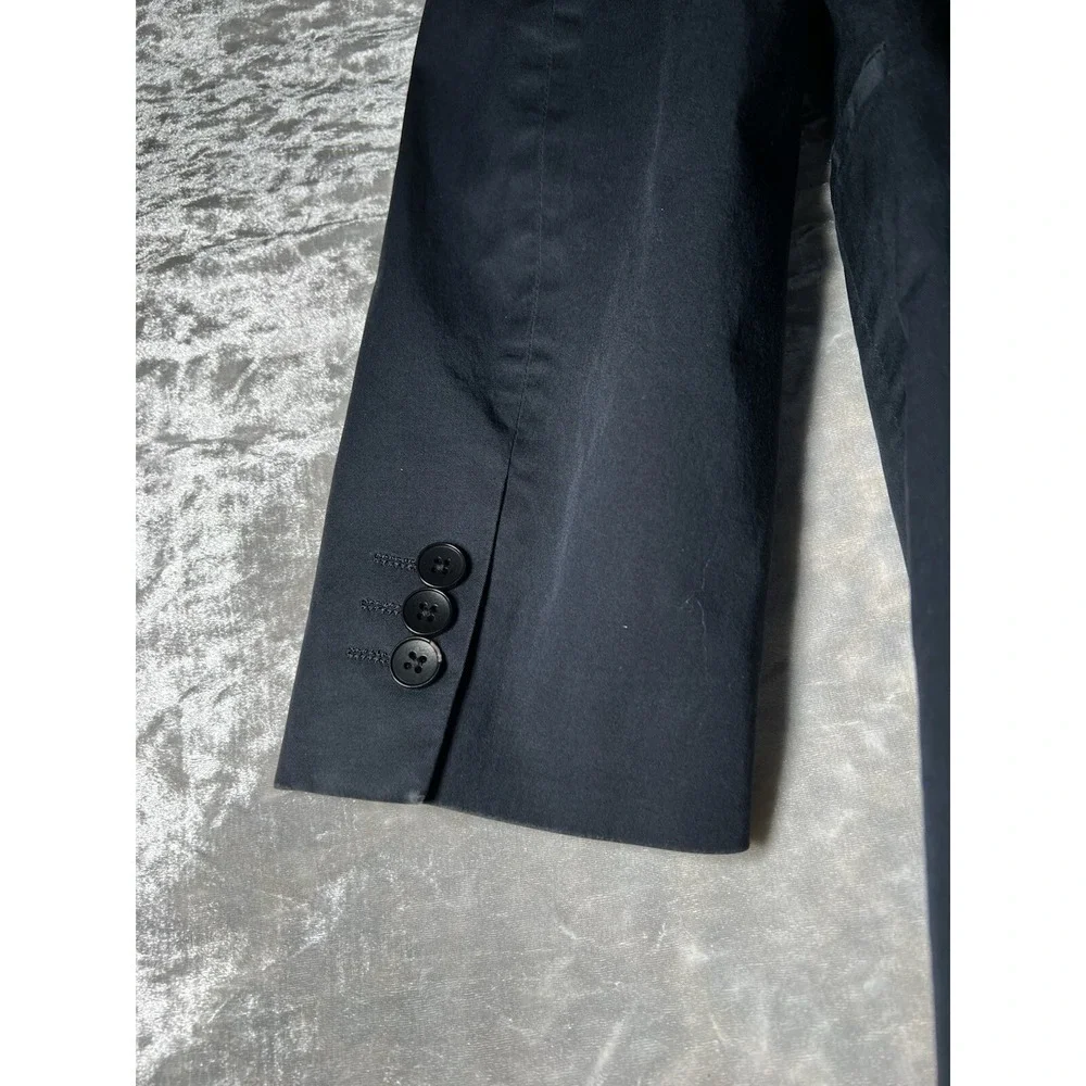 Theory Blazer Men Size 46R Blue Navy Button Up Casual Preppy Work Office